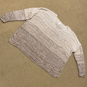 Marlawynne tan knit sweater